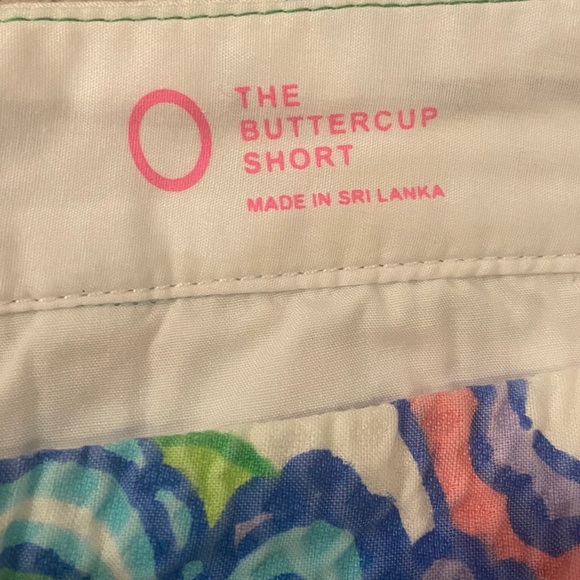 Classic Lilly Pulitzer Buttercup Short Size 0 - Picture 5 of 6